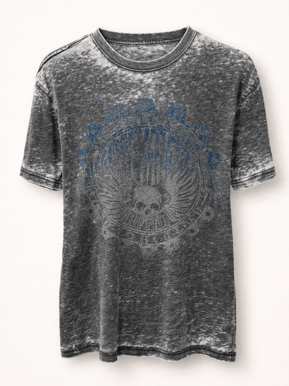 Affliction Graphic Tee Size Medium | Distressed Skull Vintage Style T-Shirt